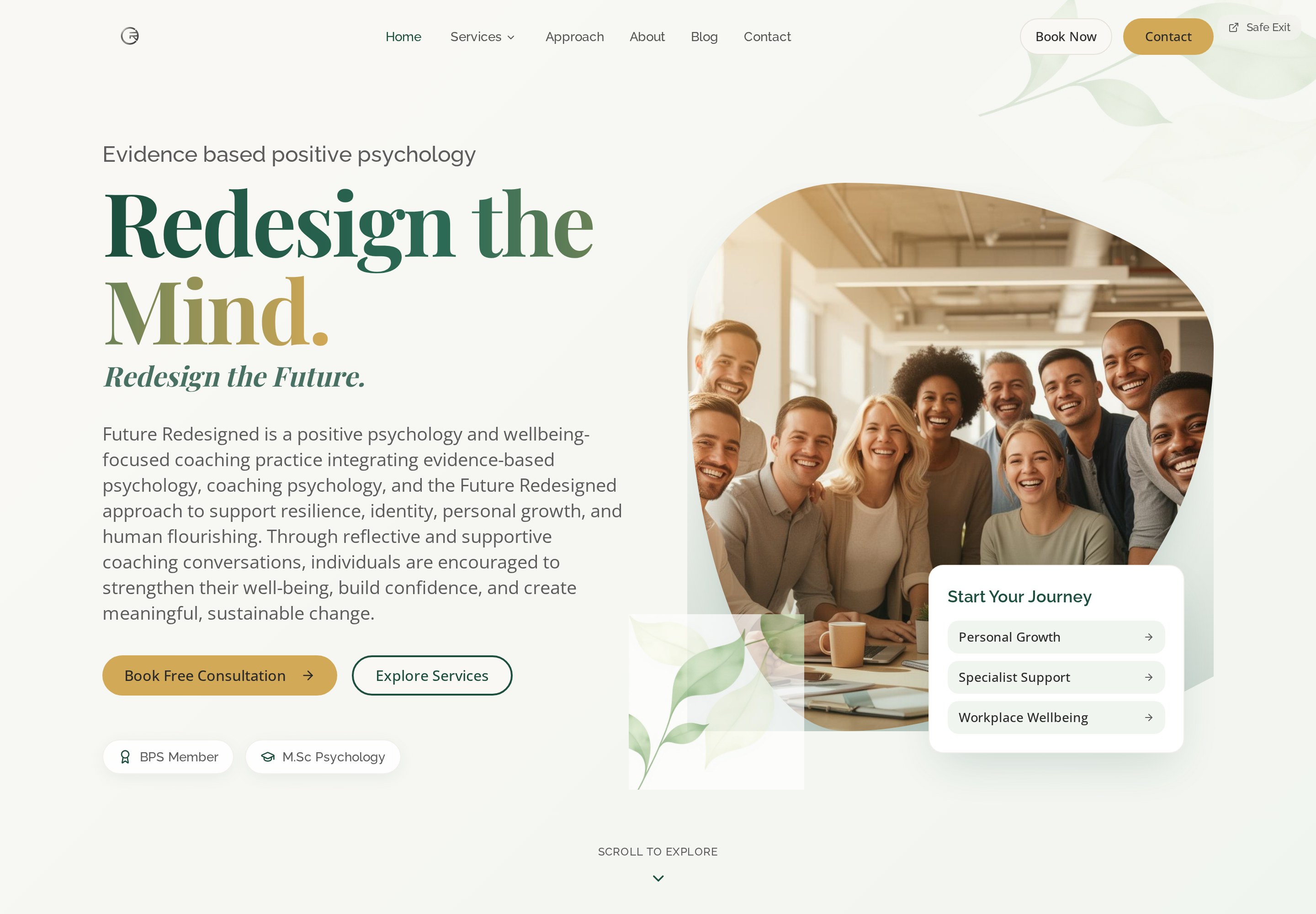 Future Redsigned — Property redesign · UK