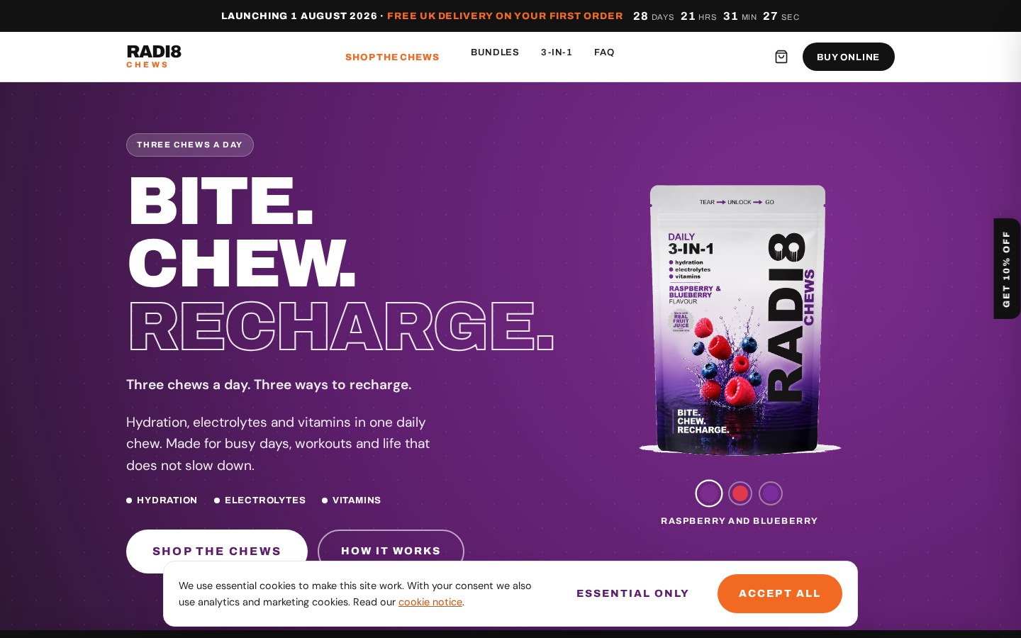 Radi8 Chews — Supplements · UK